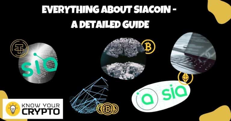 Everything About Siacoin - A Detailed Guide