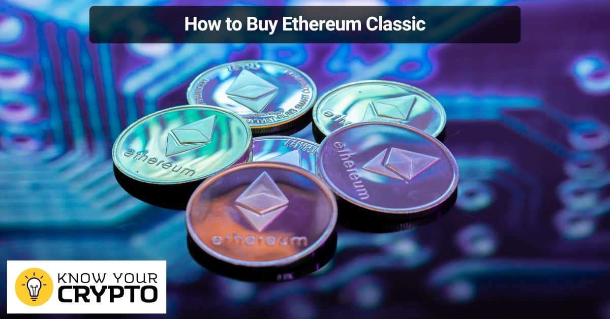 How to Buy Ethereum Classic