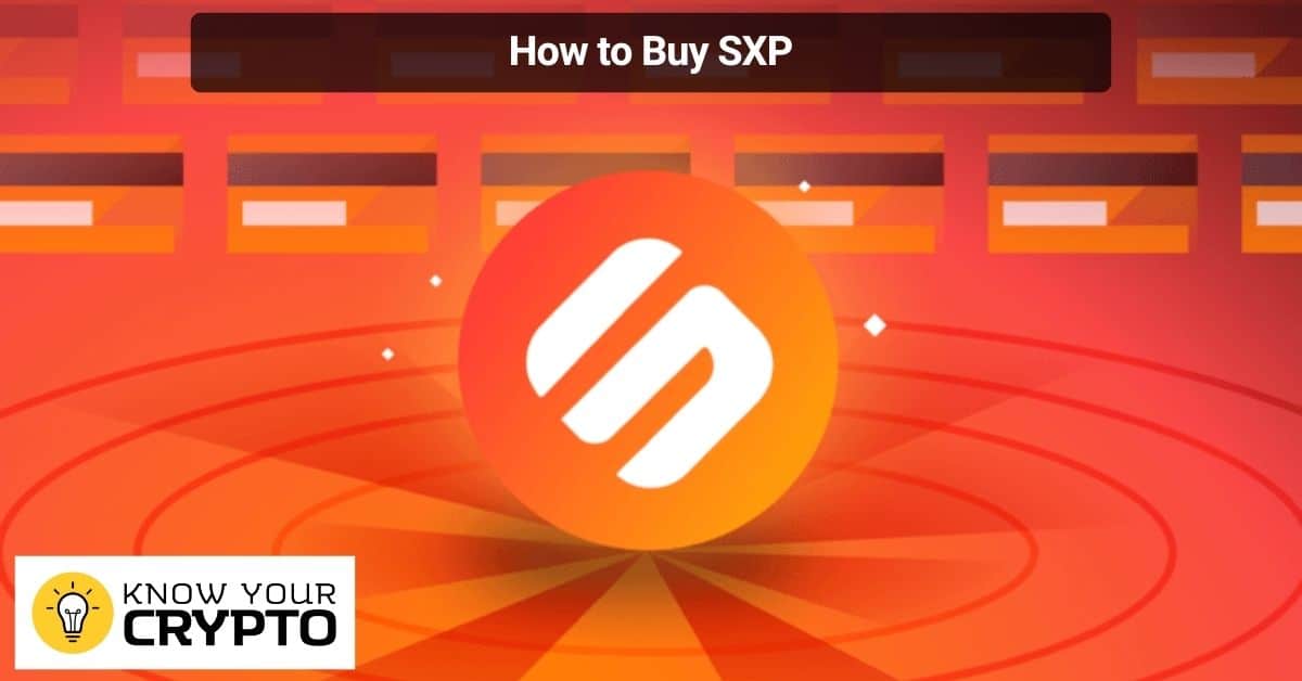 How to Buy SXP