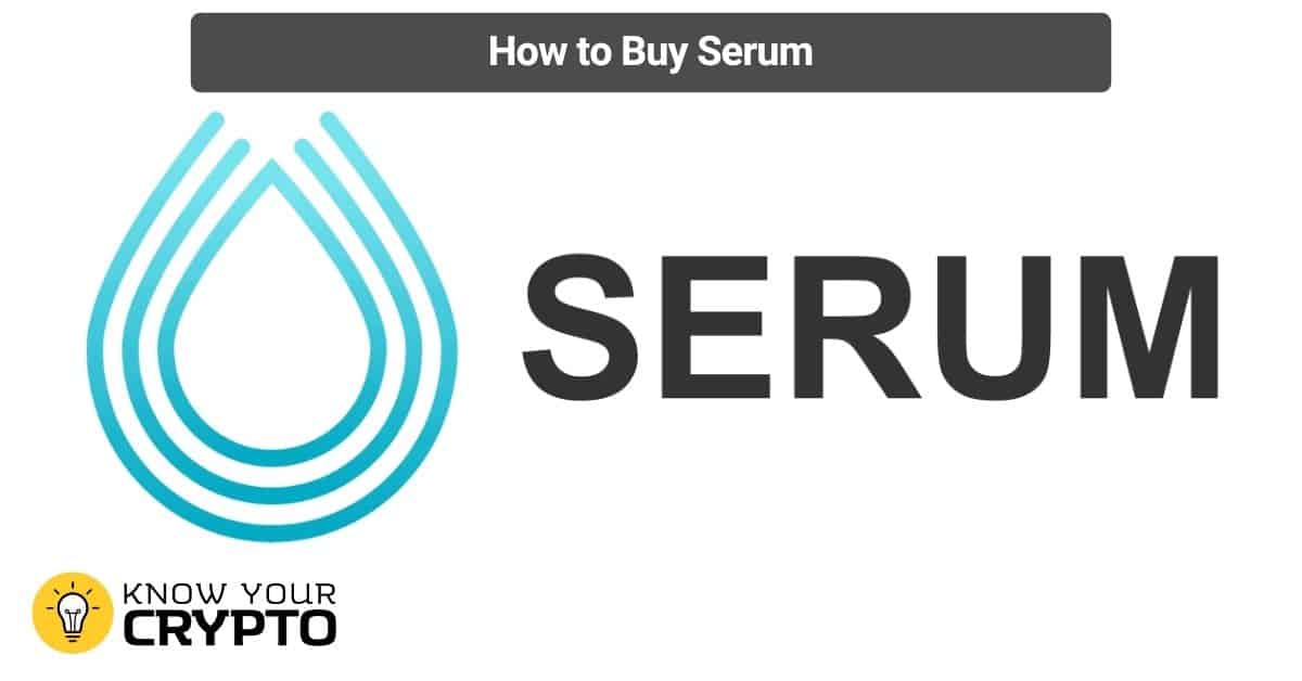 How to Buy Serum