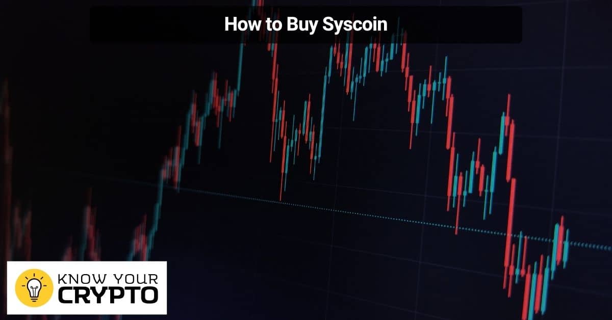How to Buy Syscoin
