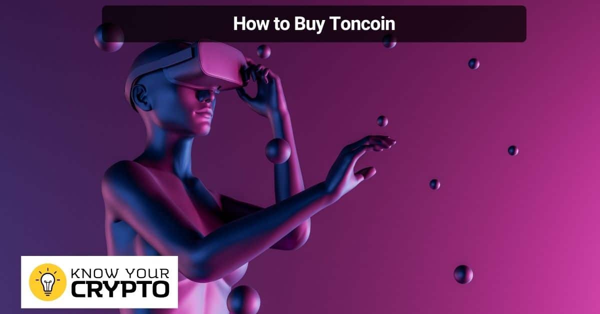 Hvordan kjøpe Toncoin