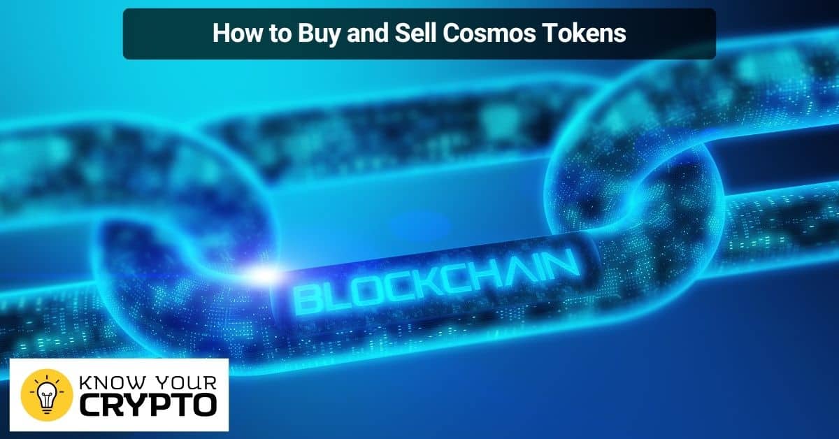 How to Buy and Sell Cosmos Tokens