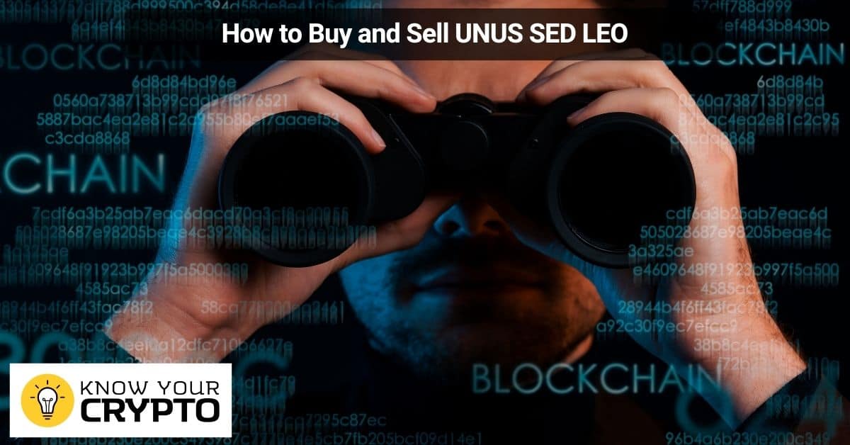 How to Buy and Sell UNUS SED LEO