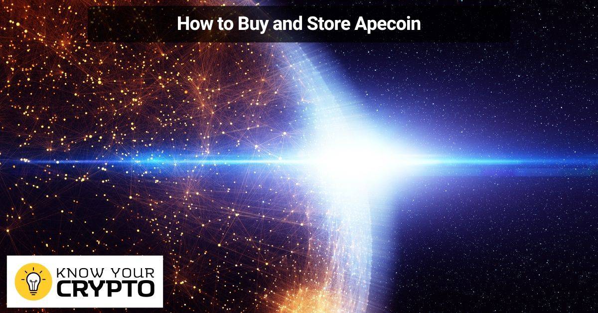 How to Buy and Store Apecoin