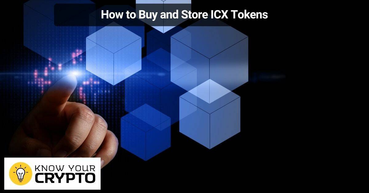 How to Buy and Store ICX Tokens