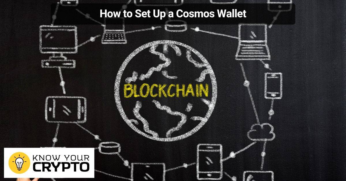 Cosmos ပိုက်ဆံအိတ်ကို ဘယ်လိုတည်ဆောက်မလဲ။