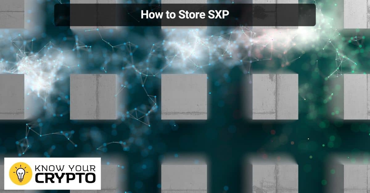 How to Store SXP