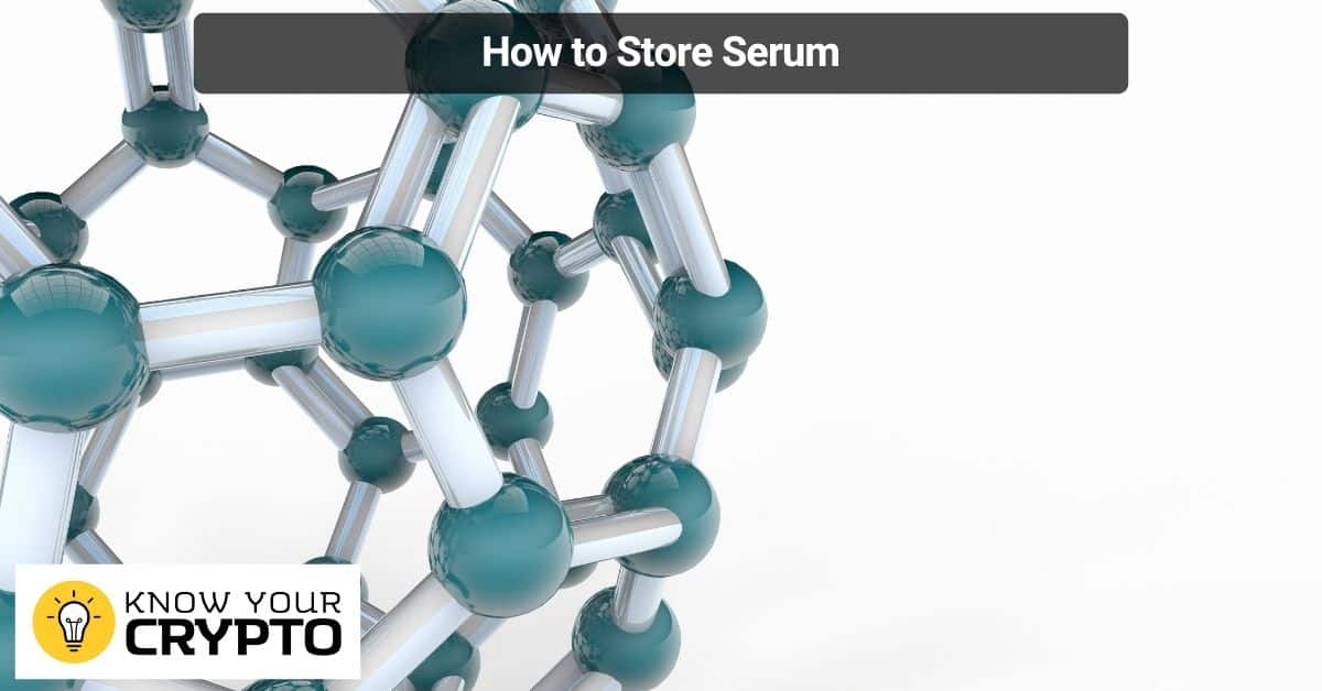 How to Store Serum
