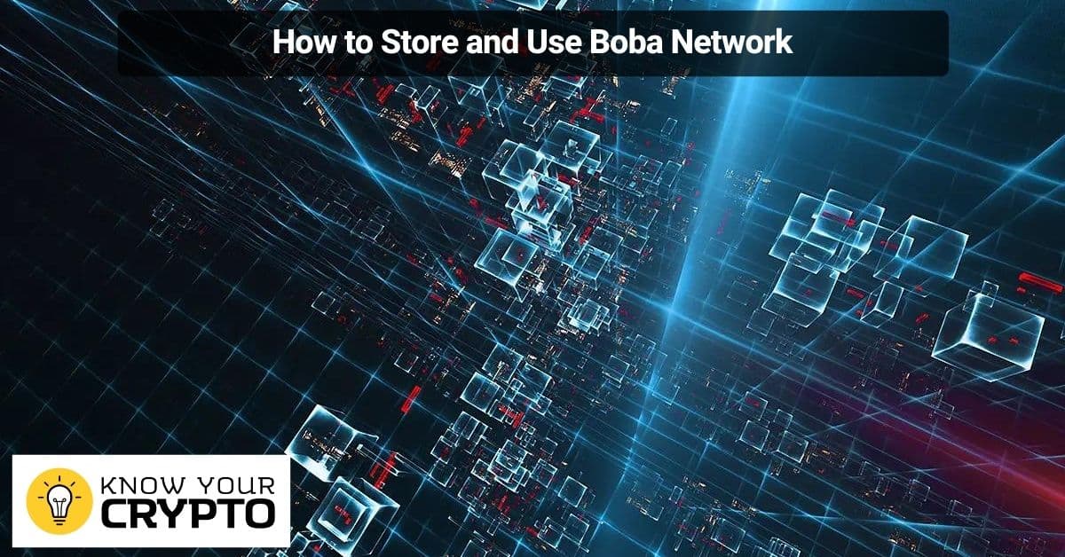 How to Store and Use Boba Network