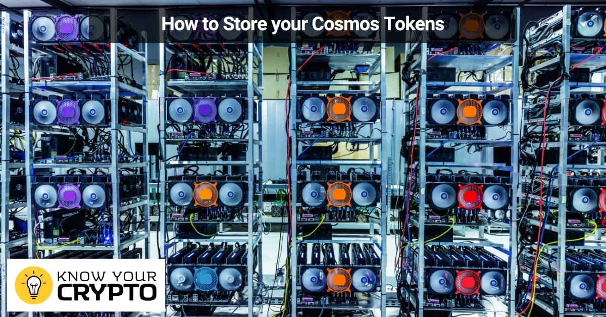 How to Store your Cosmos Tokens