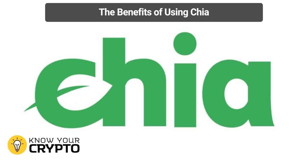 The Benefits of Using Chia