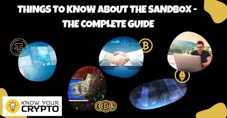 Things To Know About The Sandbox - The Complete Guide