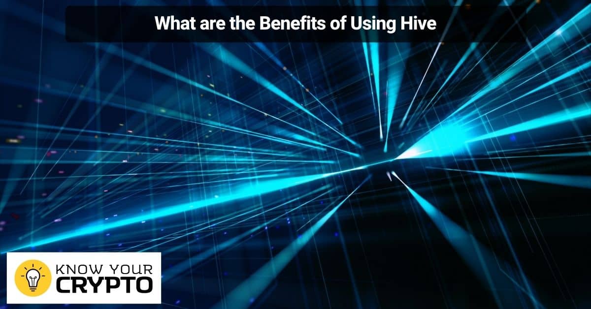 What are the Benefits of Using Hive