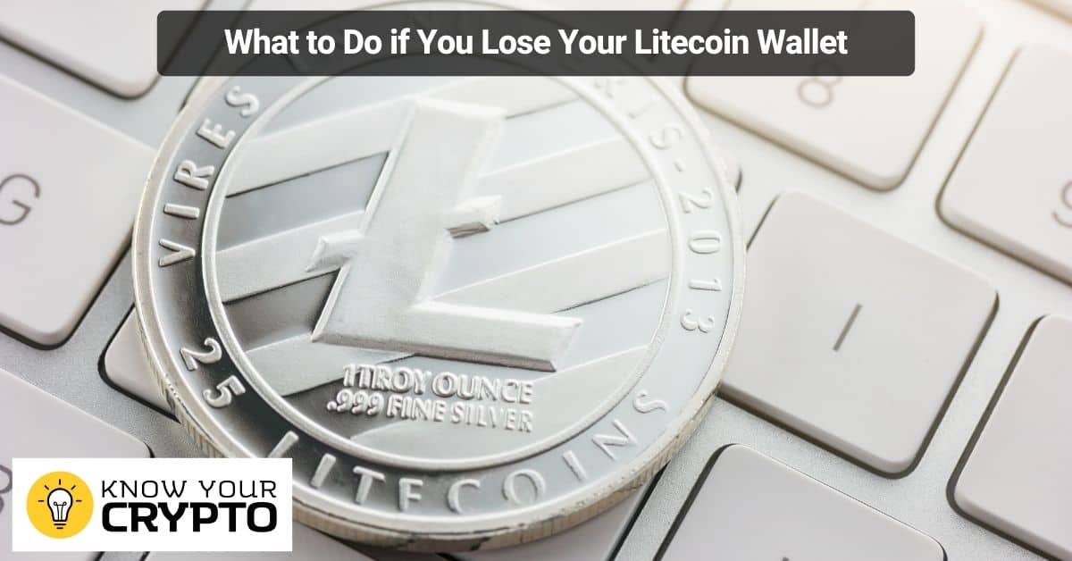 What to Do if You Lose Your Litecoin Wallet