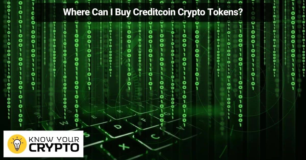 Where Can I Buy Creditcoin Crypto Tokens