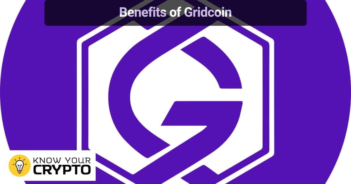 Benefits of Gridcoin