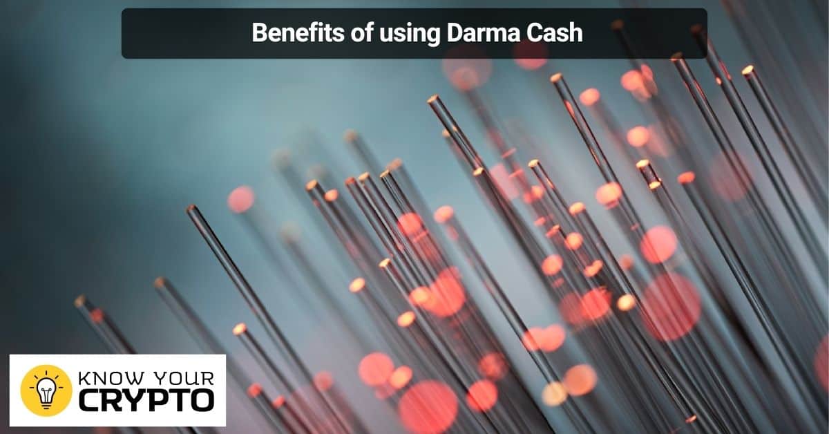 Benefits of using Darma Cash