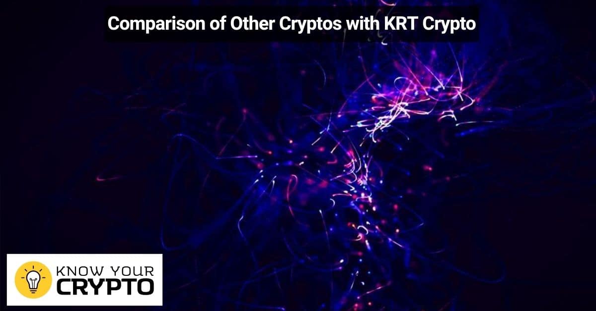 Comparison of Other Cryptos with KRT Crypto