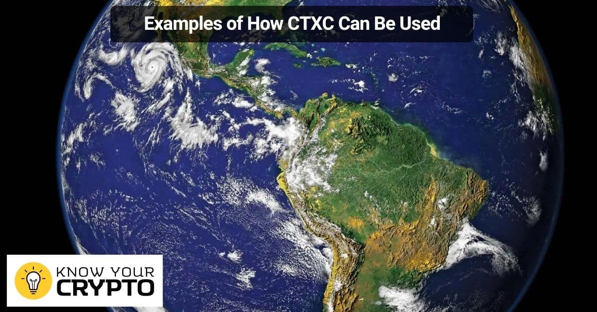 Examples of How CTXC Can Be Used