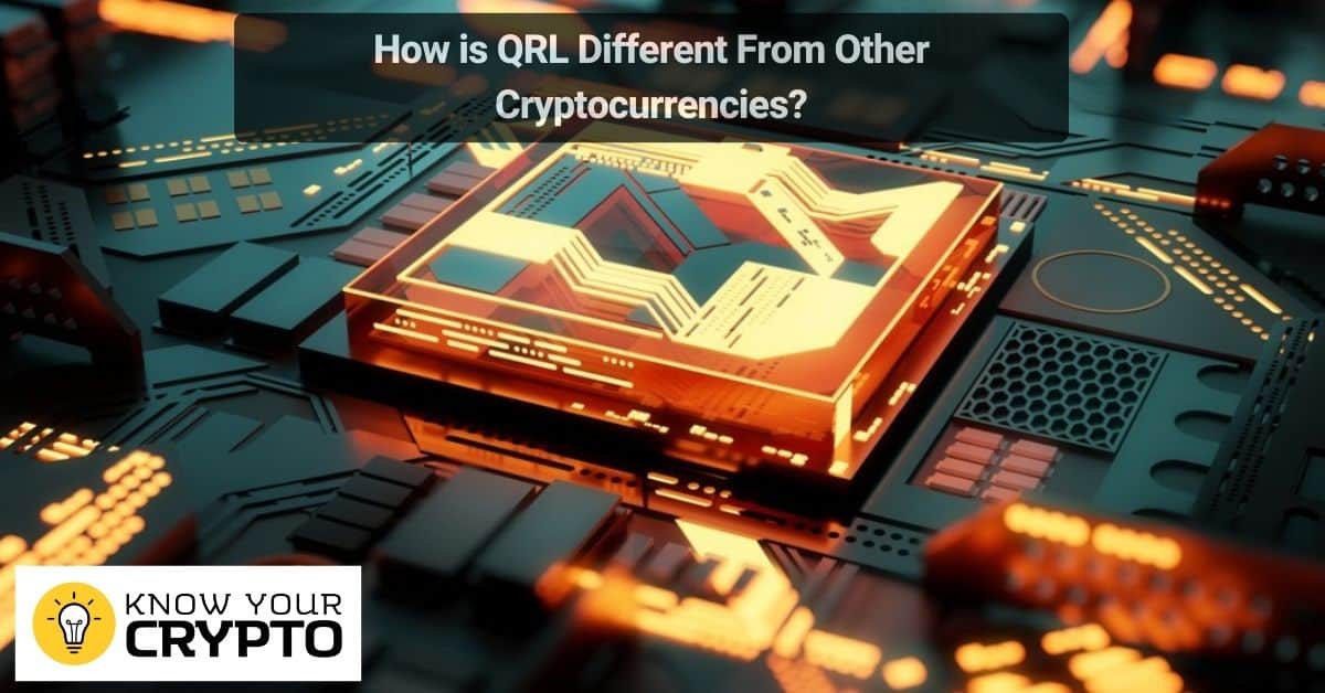 במה שונה QRL ממטבעות קריפטופ אחרים