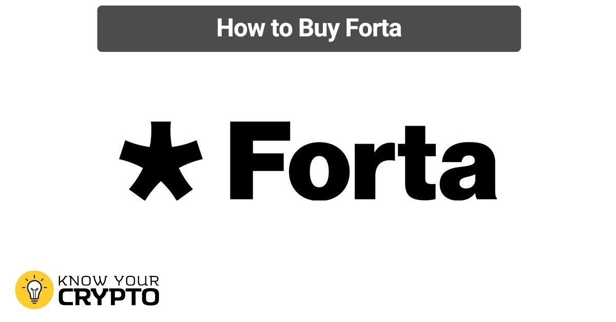 How to Buy Forta