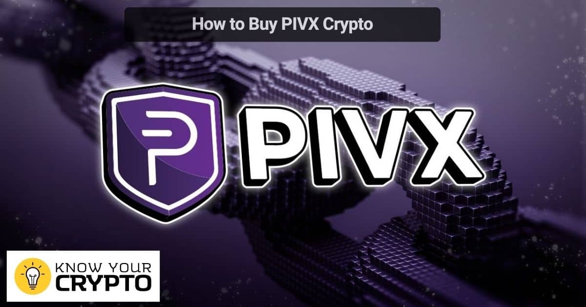 How to Buy PIVX Crypto