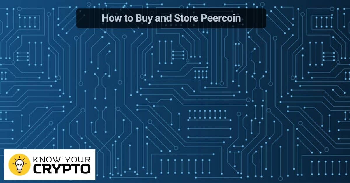 How to Buy and Store Peercoin