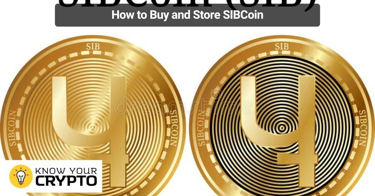 How to Buy and Store SIBCoin