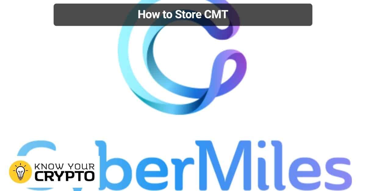 How to Store CMT