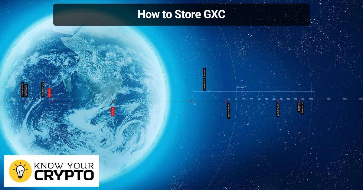 How to Store GXC