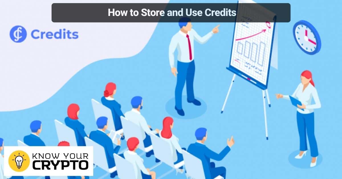 How to Store and Use Credits