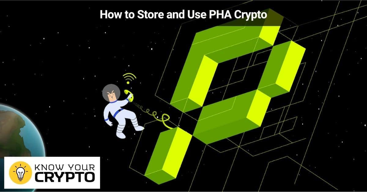 How to Store and Use PHA Crypto