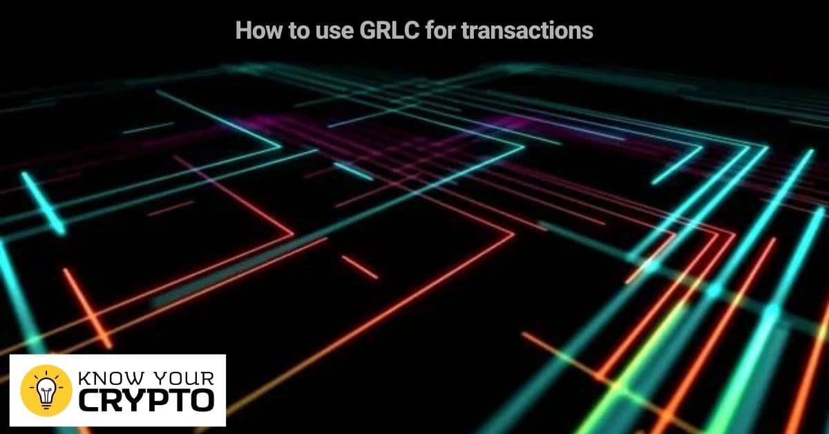 How to use GRLC for transactions