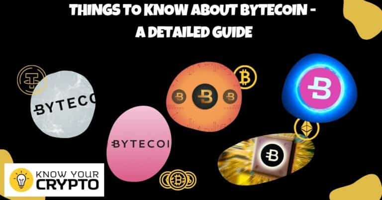 Things to Know About Bytecoin - A Detailed Guide