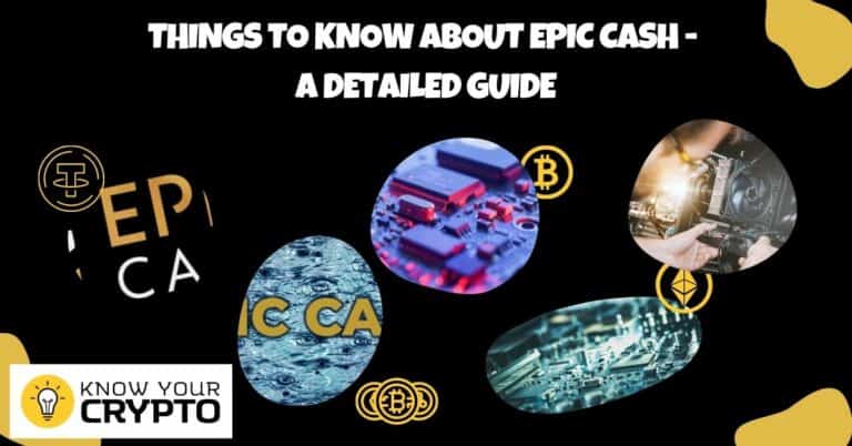 Things to Know About Epic Cash - A Detailed Guide
