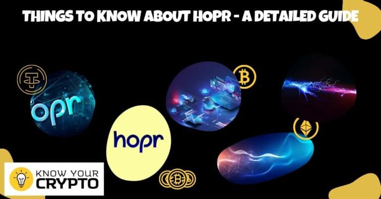 Things to Know About HOPR - A Detailed Guide