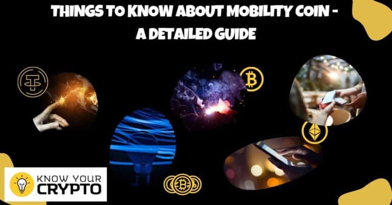 Things to Know About Mobility Coin - A Detailed Guide
