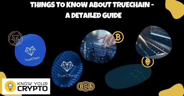 Things to Know About TrueChain - A Detailed Guide