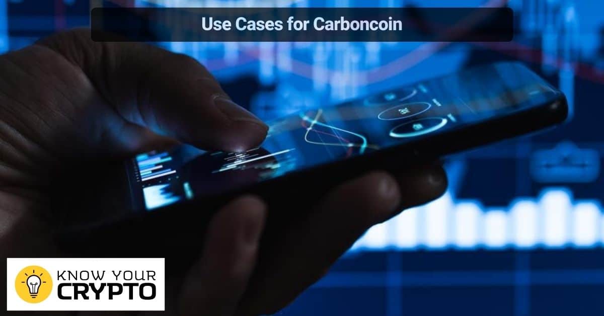 Use Cases for Carboncoin