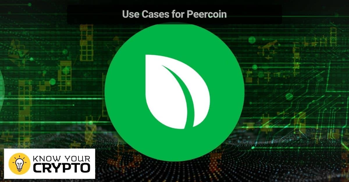 Use Cases for Peercoin