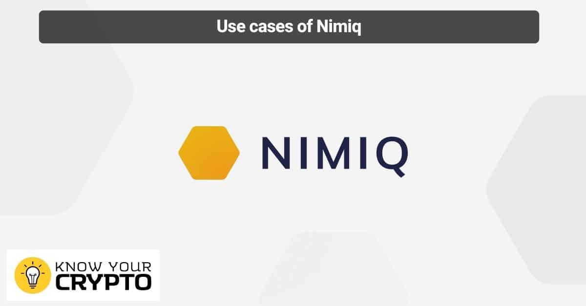 Use cases of Nimiq