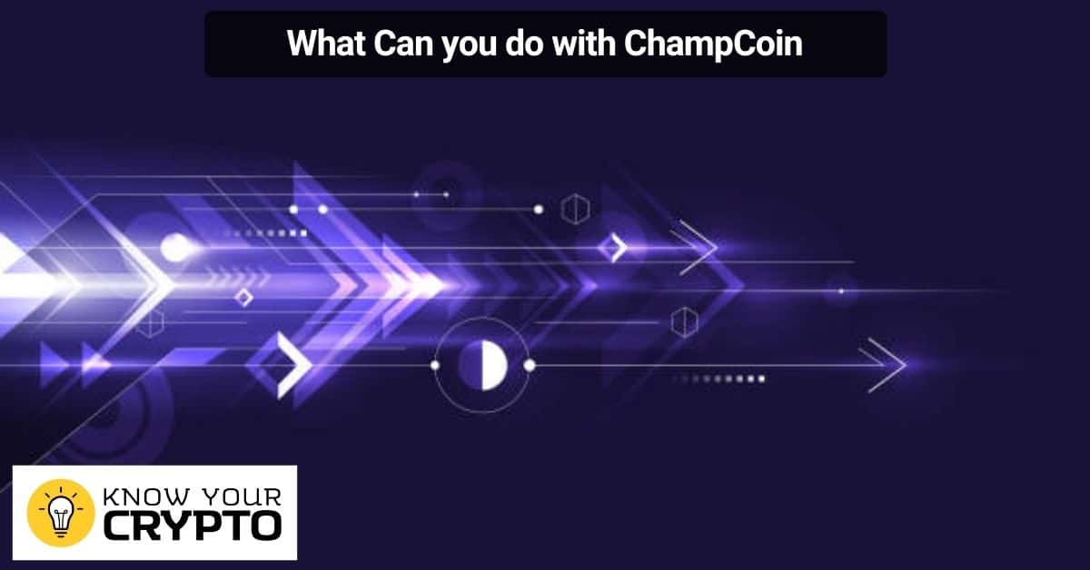 What Can you do with ChampCoin