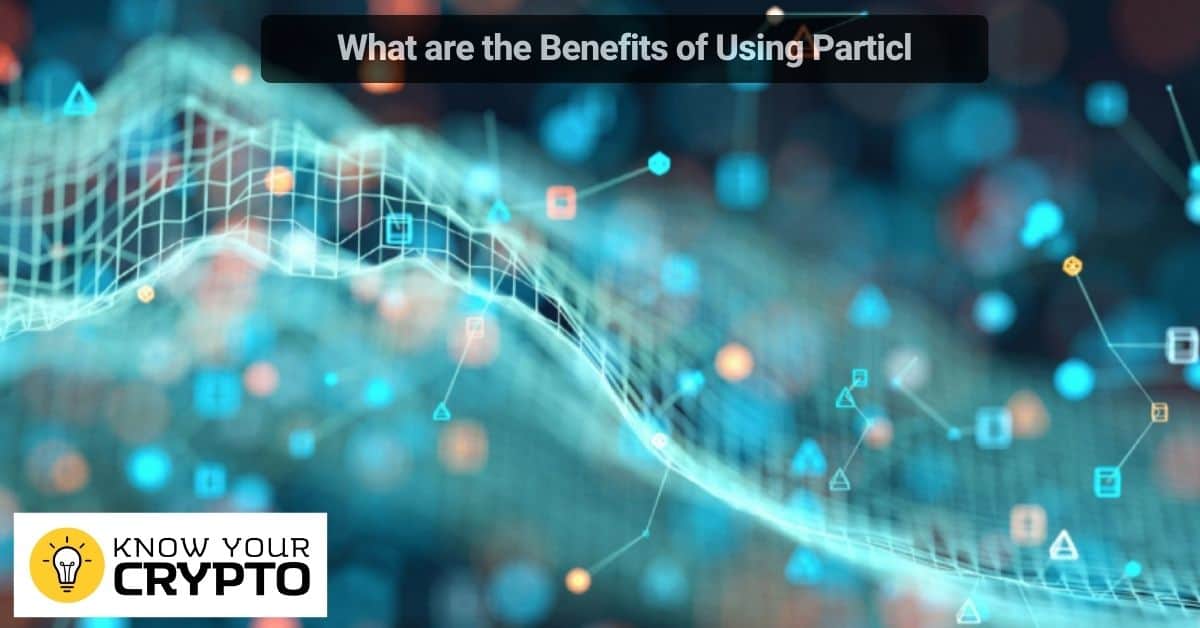 What are the Benefits of Using Particl