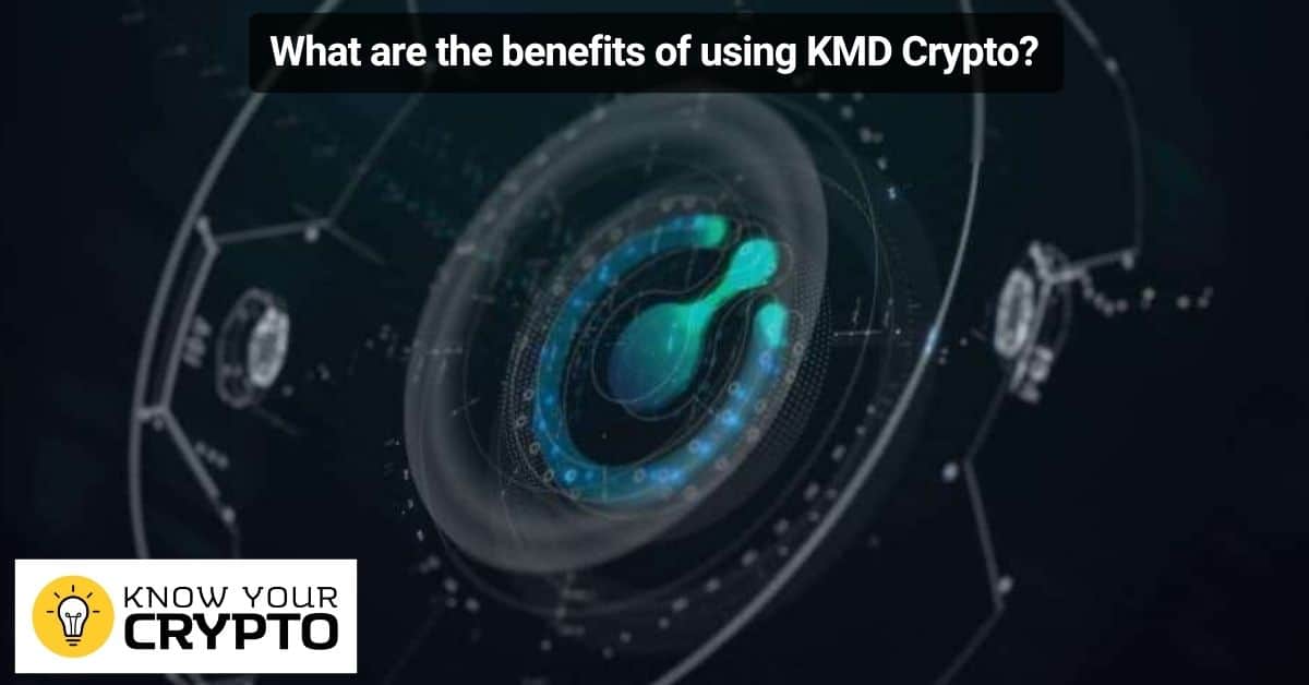 What are the benefits of using KMD Crypto