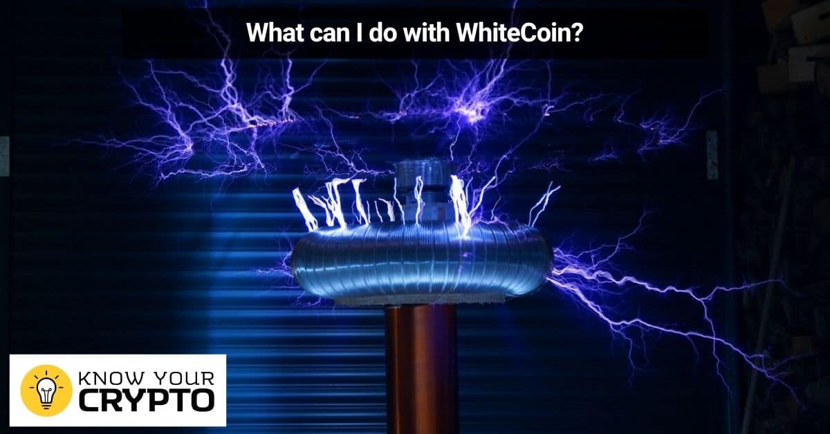 What can I do with WhiteCoin