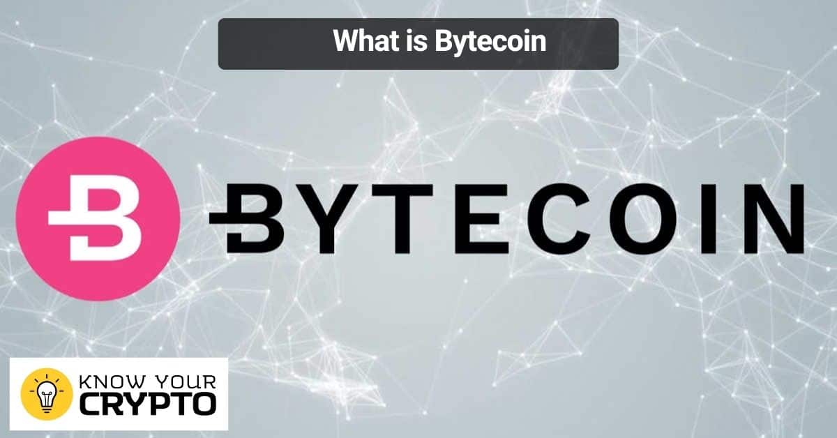 What is Bytecoin