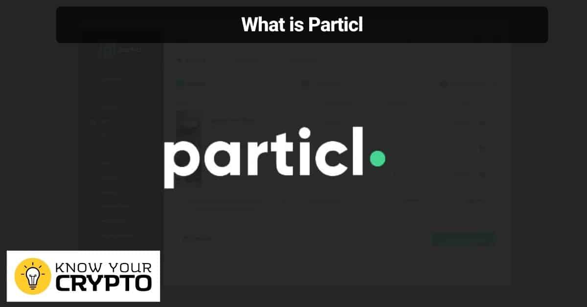 What is Particl
