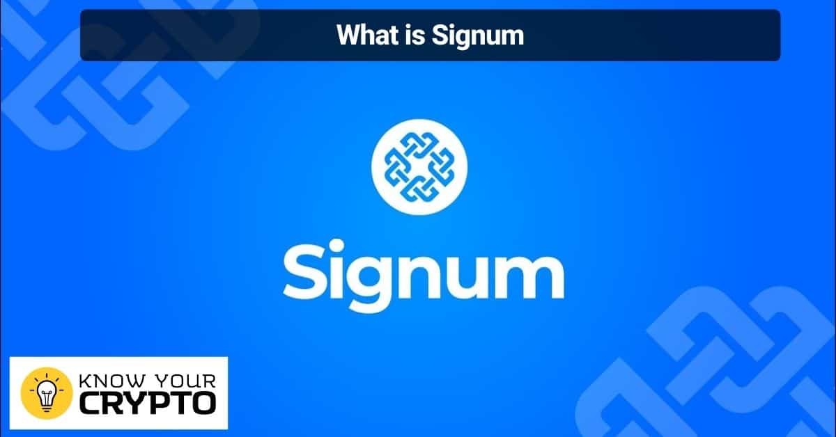 What is Signum