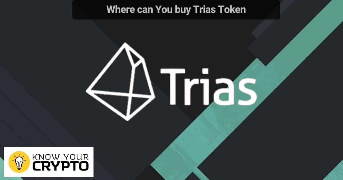 היכן ניתן לקנות Trias Token